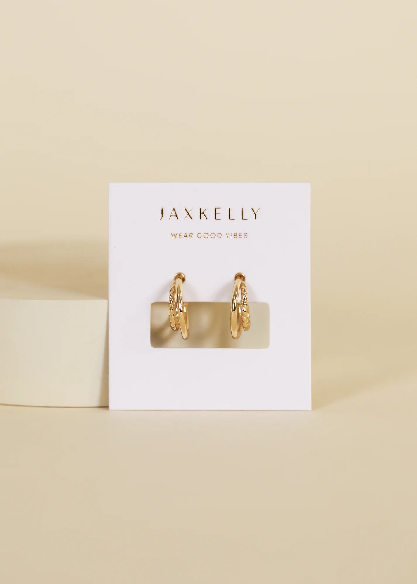 JaxKelly - Double Hoop - Earring