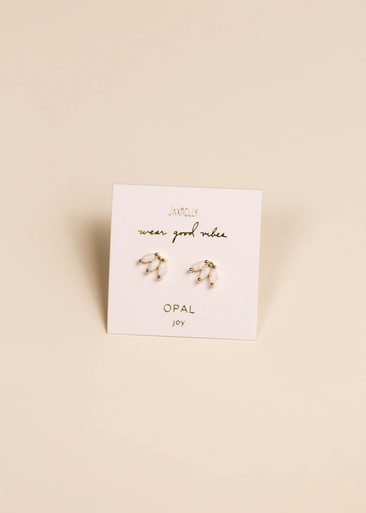 JaxKelly - Opal Crown Stud - - Earring