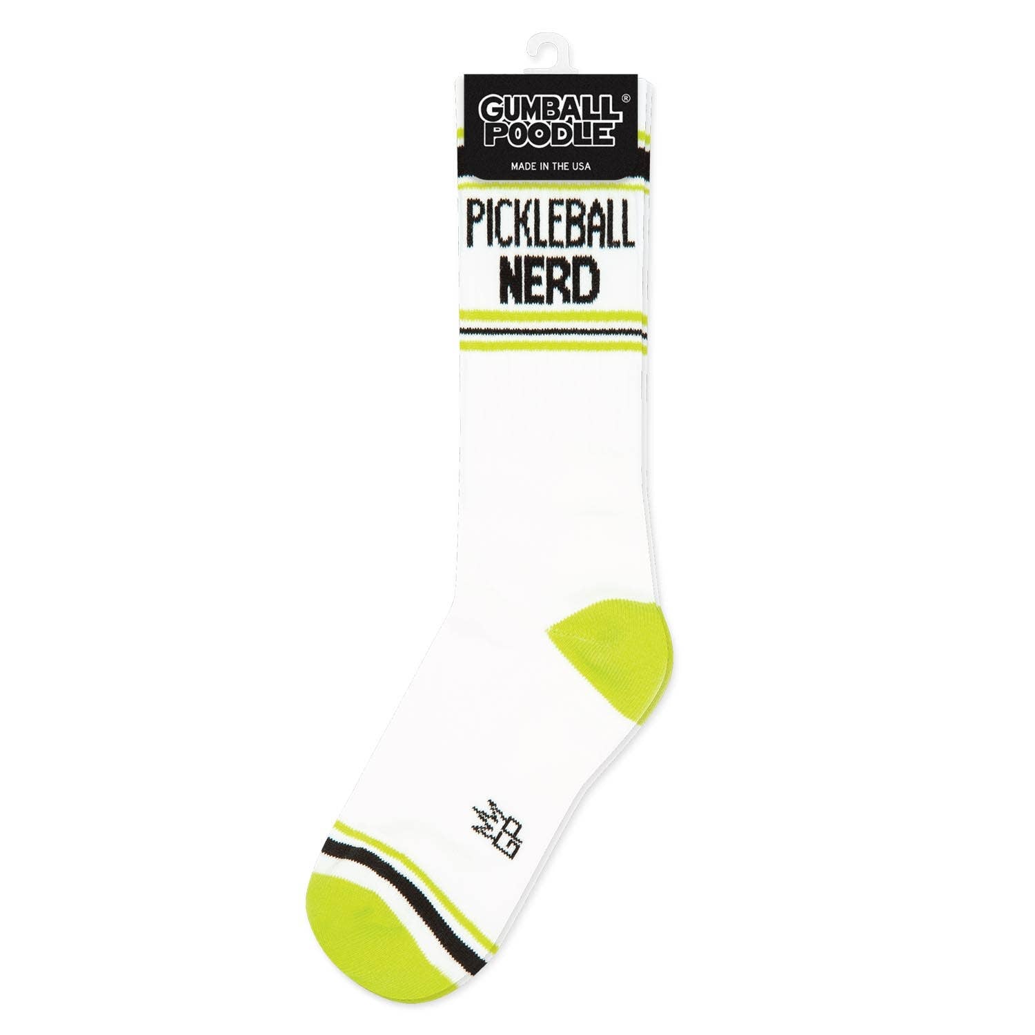 Pickleball Nerd Gym Crew Socks