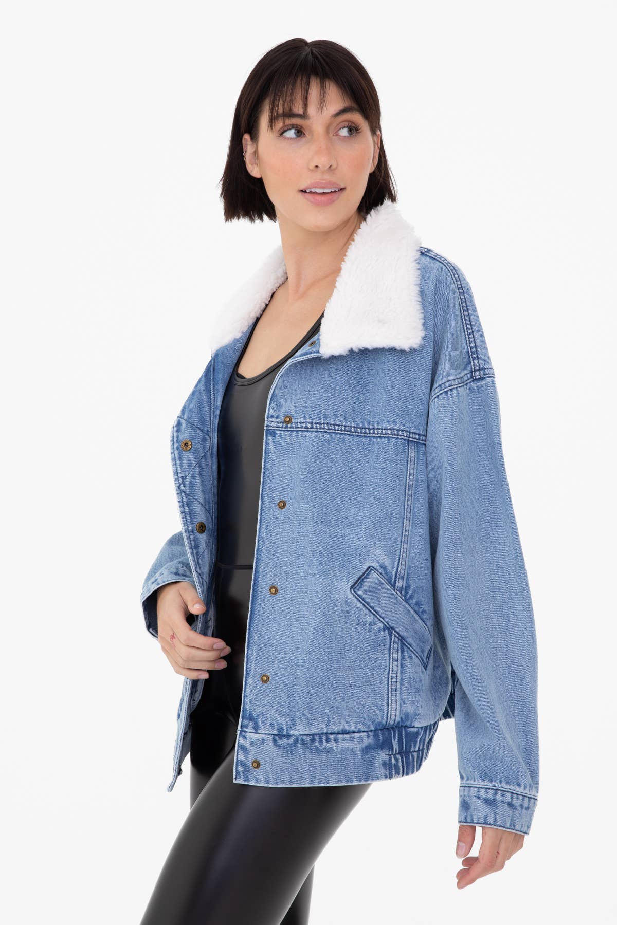 The Beth Oversized Denim Jacket