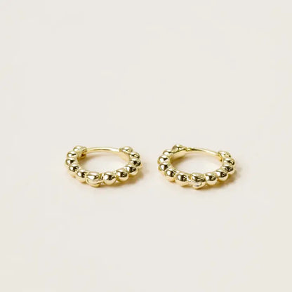 Ball Hoop Earring - Small