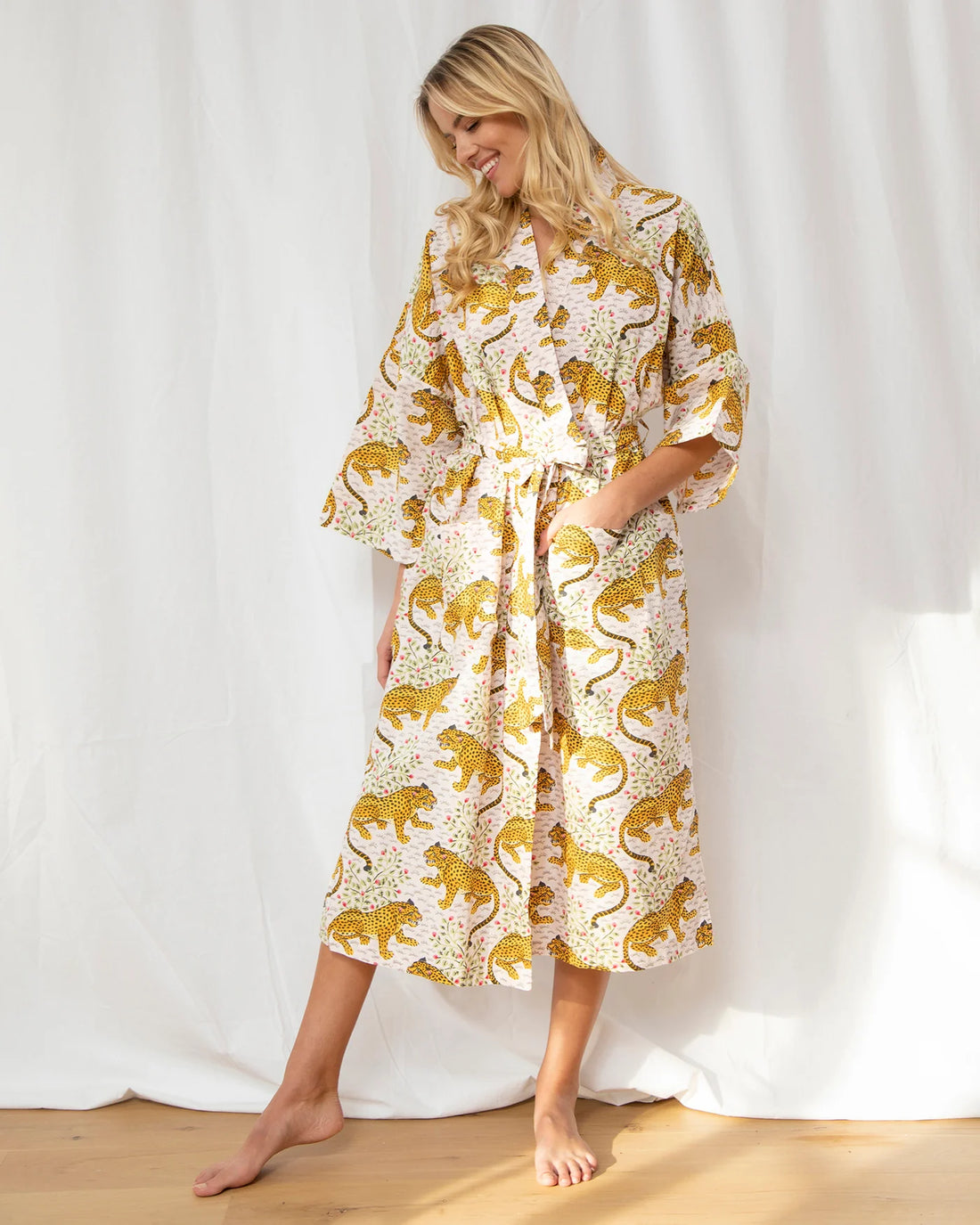 Printfresh Cotton Robe