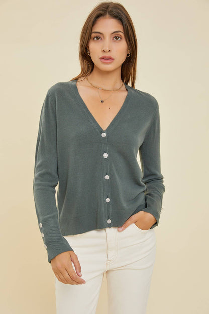 The Jewel Button Cardigan