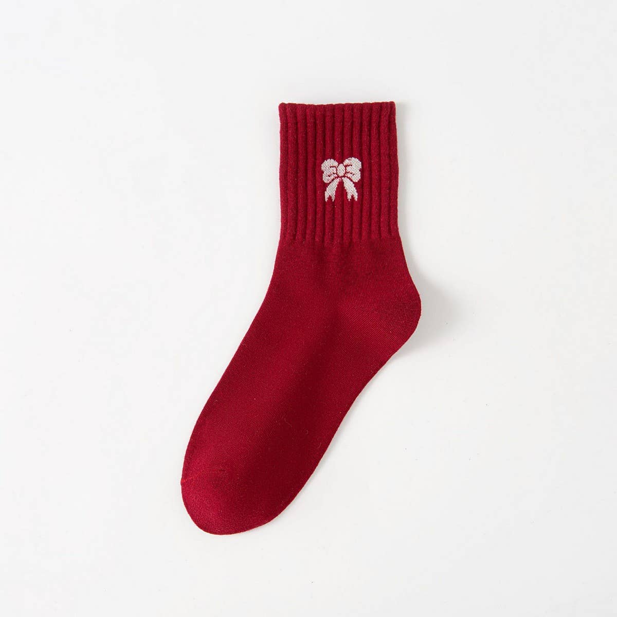 Red Bow Socks