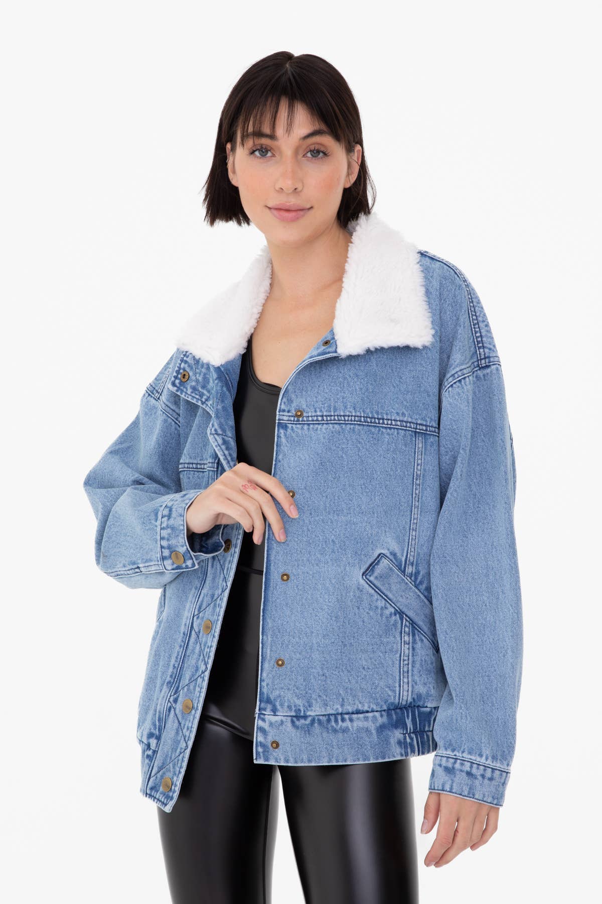 The Beth Oversized Denim Jacket