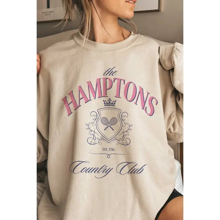 The Hamptons Tennis Country Club Sweatshirt