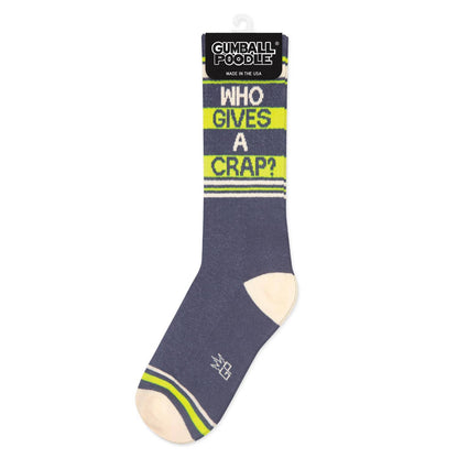 Who Gives a Crap? Gym Crew Socks