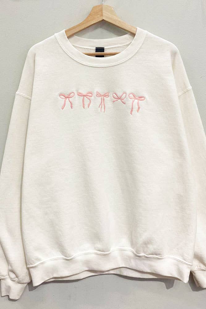 Mini Bow Sweatshirt