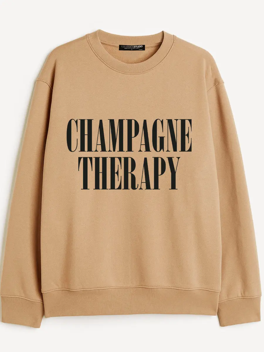 The Champagne Therapy Sweatshirt