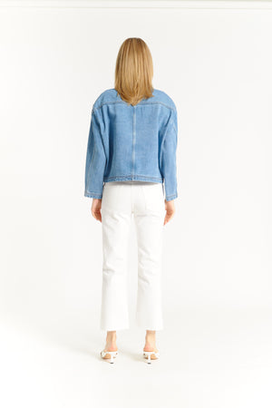 The Poppy Denim Blazer