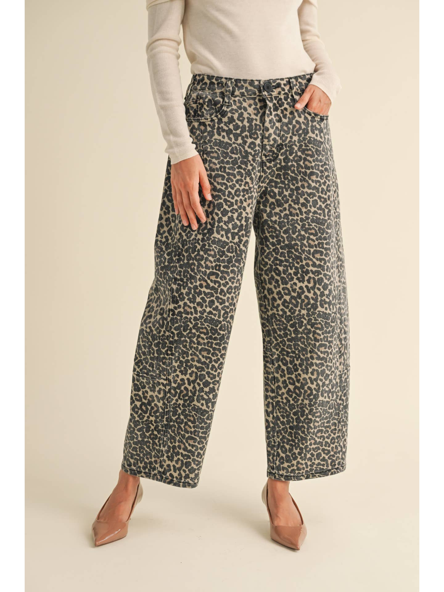 The Julia Leopard Jeans